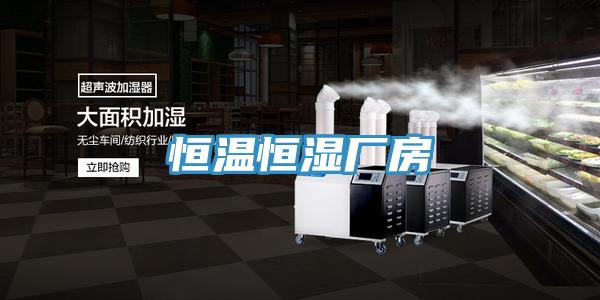 恒溫恒濕廠(chǎng)房