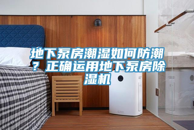 地下泵房潮濕如何防潮？正確運用地下泵房除濕機