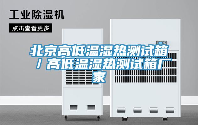 北京高低溫濕熱測試箱／高低溫濕熱測試箱廠(chǎng)家