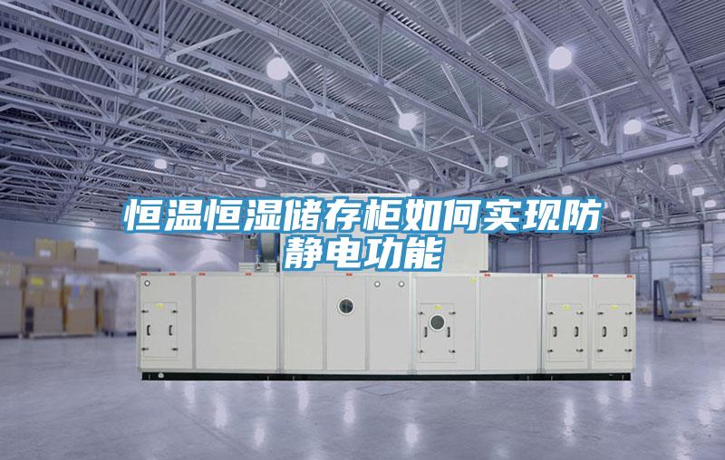 恒溫恒濕儲存柜如何實(shí)現防靜電功能
