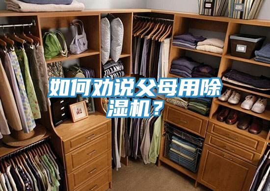 如何勸說(shuō)父母用除濕機？