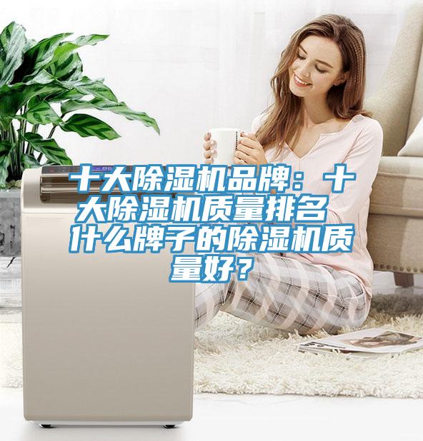 十大除濕機品牌：十大除濕機質(zhì)量排名 什么牌子的除濕機質(zhì)量好？