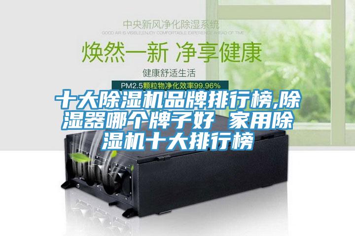 十大除濕機品牌排行榜,除濕器哪個(gè)牌子好 家用除濕機十大排行榜