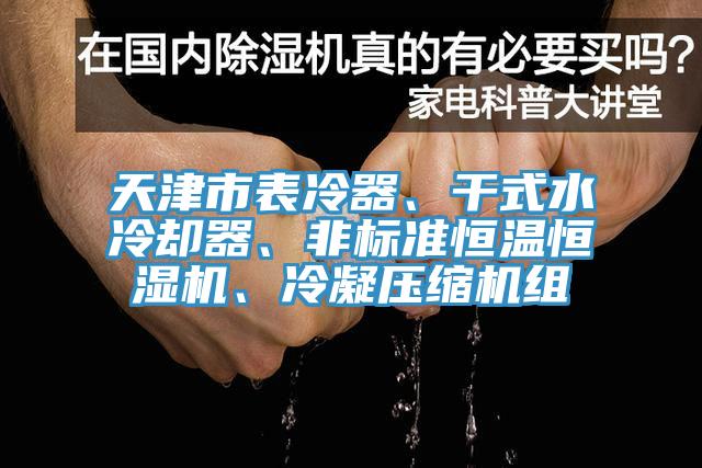 天津市表冷器、干式水冷卻器、非標準恒溫恒濕機、冷凝壓縮機組