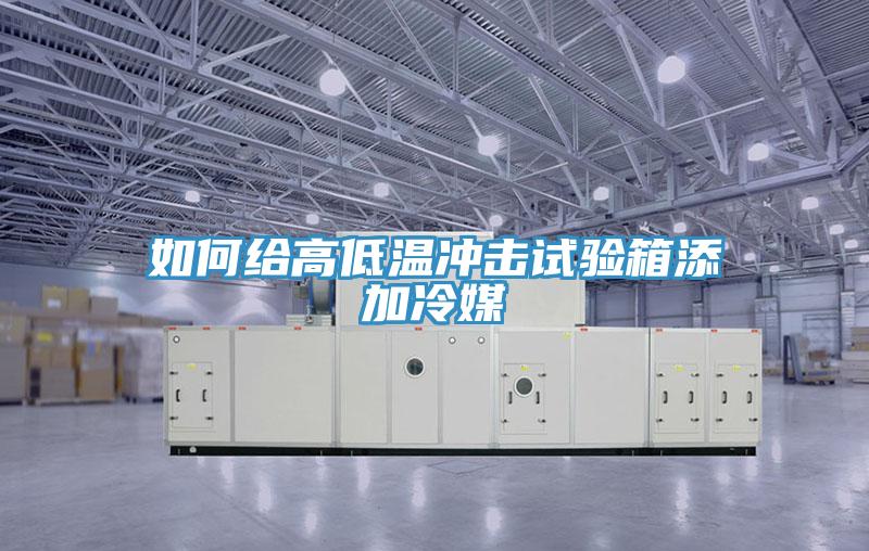 如何給高低溫沖擊試驗箱添加冷媒