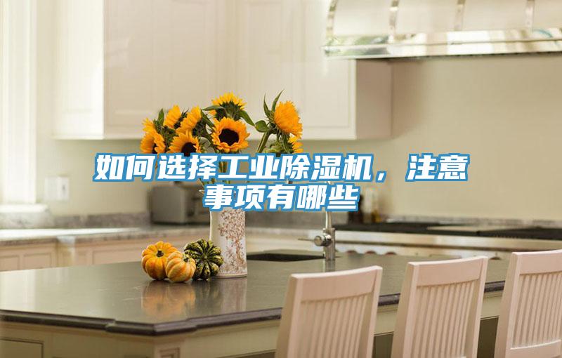 如何選擇工業(yè)除濕機，注意事項有哪些