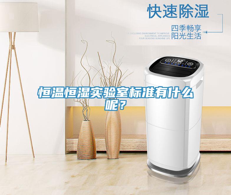 恒溫恒濕實(shí)驗室標準有什么呢？