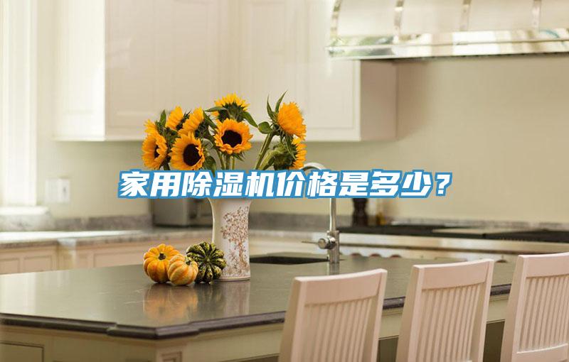 家用除濕機價(jià)格是多少？