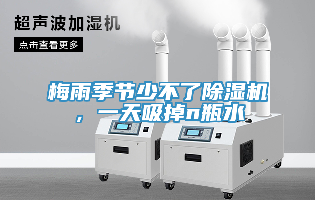 梅雨季節少不了除濕機，一天吸掉n瓶水