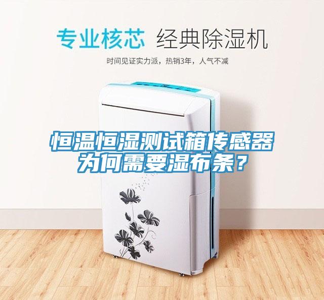 恒溫恒濕測試箱傳感器為何需要濕布條？