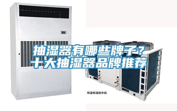 抽濕器有哪些牌子？十大抽濕器品牌推薦