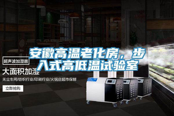 安徽高溫老化房，步入式高低溫試驗室