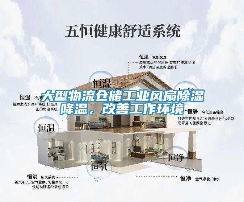 大型物流倉儲工業(yè)風(fēng)扇除濕降溫，改善工作環(huán)境