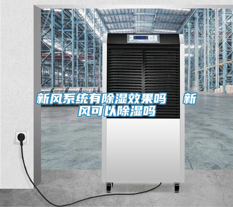 新風(fēng)系統有除濕效果嗎  新風(fēng)可以除濕嗎