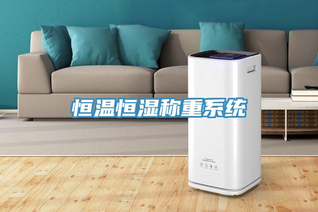 恒溫恒濕稱(chēng)重系統