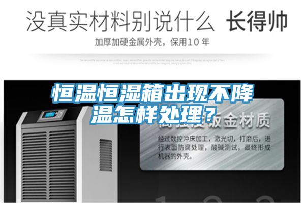 恒溫恒濕箱出現不降溫怎樣處理？