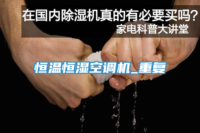 恒溫恒濕空調機_重復