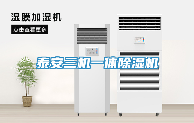 泰安三機一體除濕機