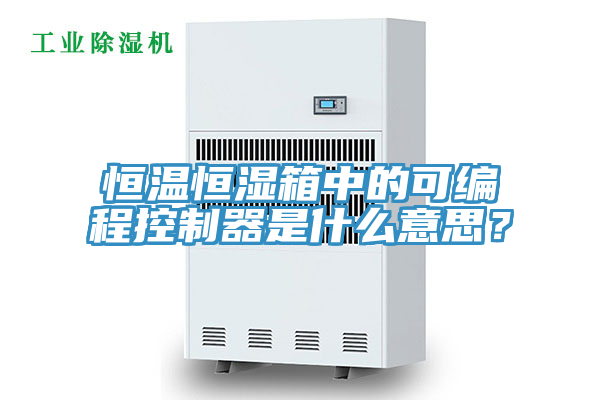 恒溫恒濕箱中的可編程控制器是什么意思？