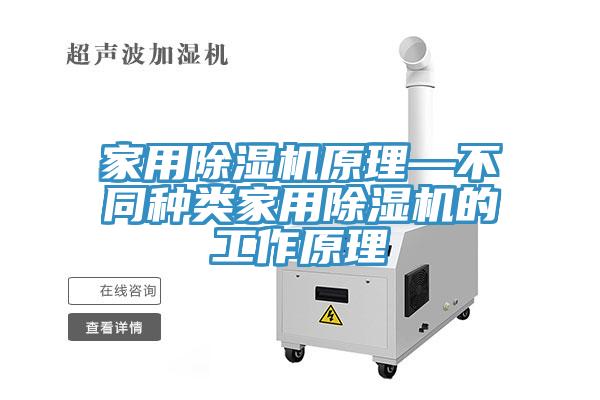 家用除濕機原理—不同種類(lèi)家用除濕機的工作原理
