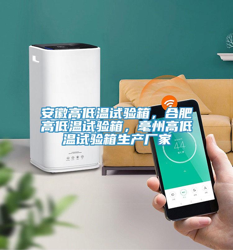 安徽高低溫試驗箱，合肥高低溫試驗箱，毫州高低溫試驗箱生產(chǎn)廠(chǎng)家