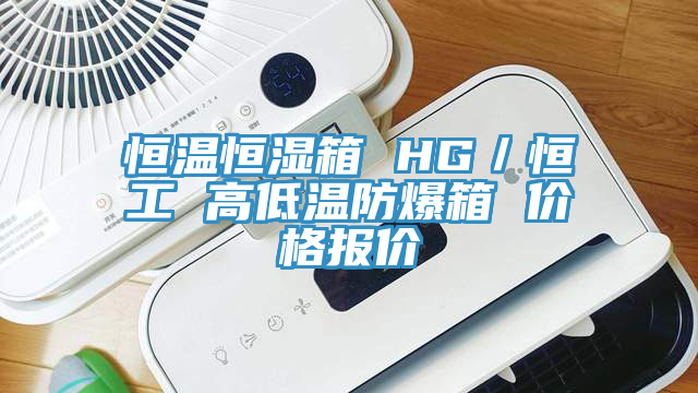 恒溫恒濕箱 HG／恒工 高低溫防爆箱 價(jià)格報價(jià)