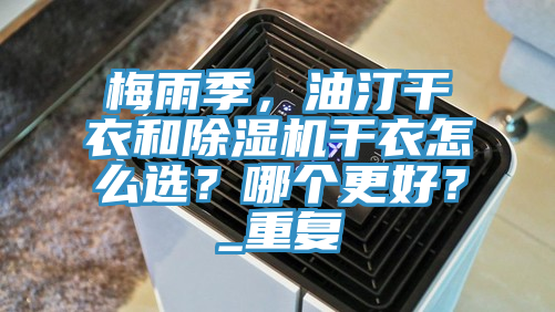 梅雨季，油汀干衣和除濕機干衣怎么選？哪個(gè)更好？_重復