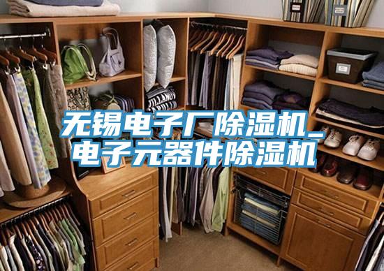 無(wú)錫電子廠(chǎng)除濕機_電子元器件除濕機