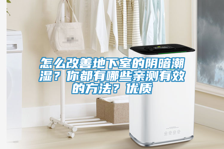 怎么改善地下室的陰暗潮濕？你都有哪些親測有效的方法？?jì)?yōu)質(zhì)