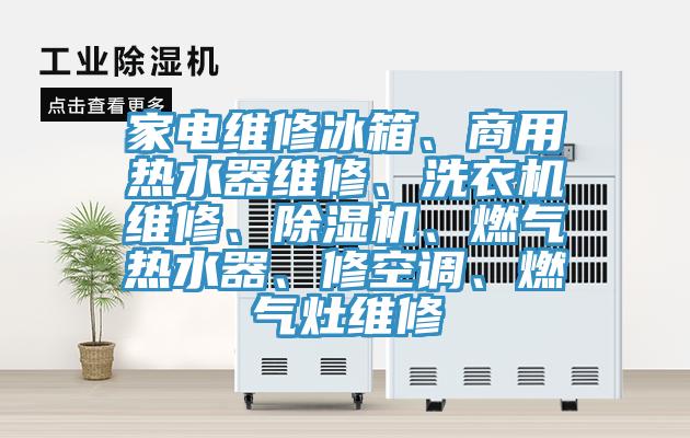 家電維修冰箱、商用熱水器維修、洗衣機維修、除濕機、燃氣熱水器、修空調、燃氣灶維修