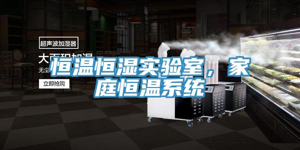 恒溫恒濕實(shí)驗室，家庭恒溫系統