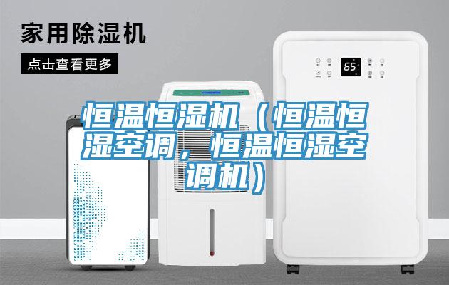 恒溫恒濕機（恒溫恒濕空調，恒溫恒濕空調機）