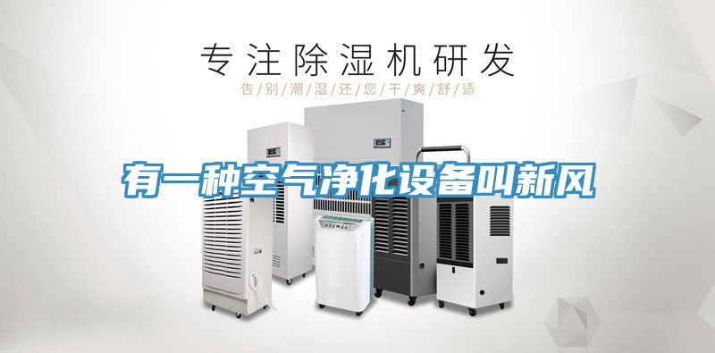 有一種空氣凈化設備叫新風(fēng)