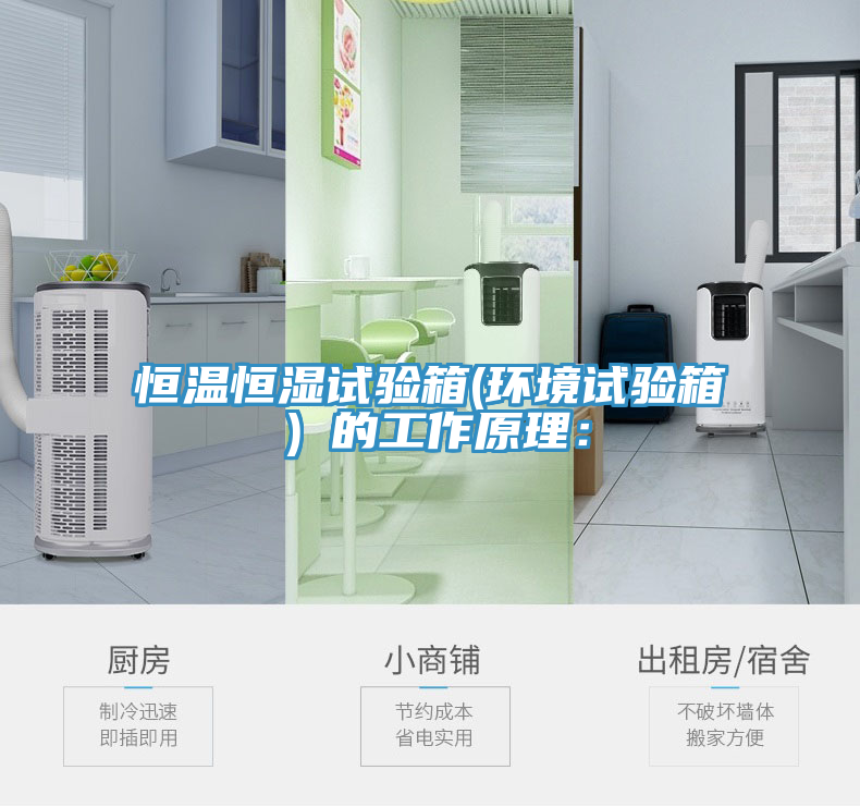 恒溫恒濕試驗箱(環(huán)境試驗箱）的工作原理：