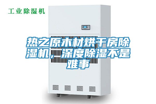 熱之原木材烘干房除濕機，深度除濕不是難事