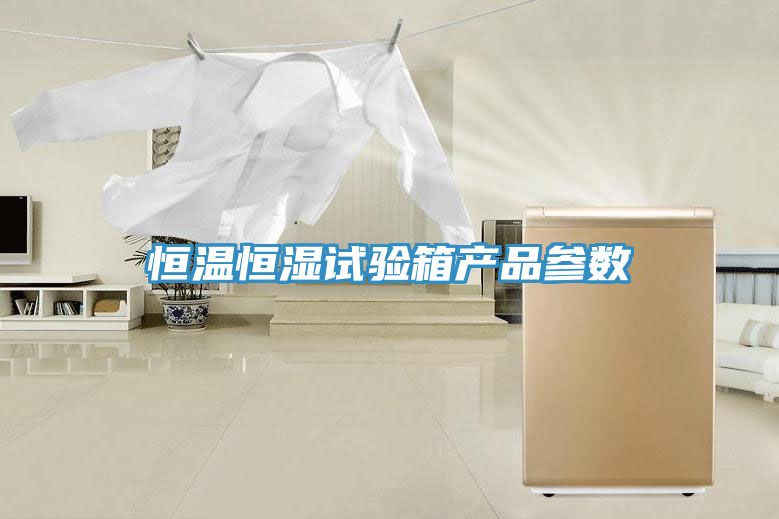 恒溫恒濕試驗箱產(chǎn)品參數