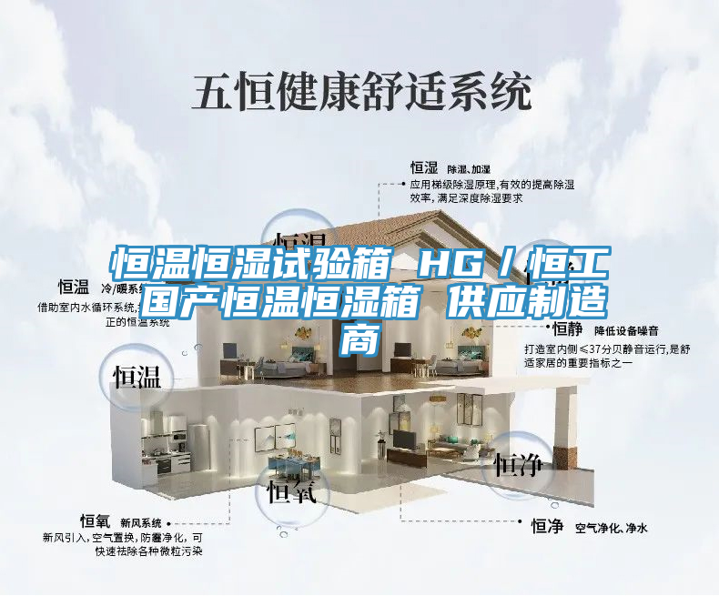 恒溫恒濕試驗箱 HG／恒工 國產(chǎn)恒溫恒濕箱 供應制造商