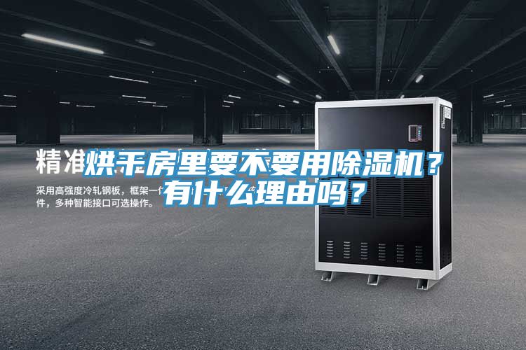 烘干房里要不要用除濕機？有什么理由嗎？