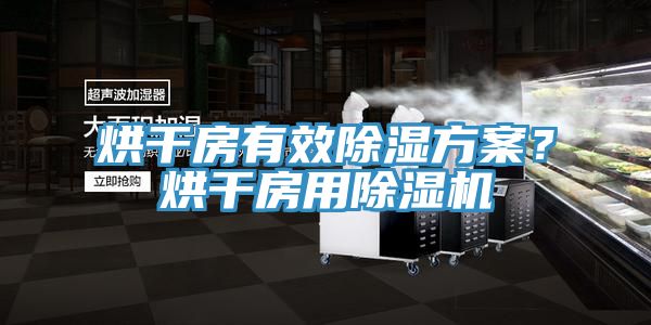 烘干房有效除濕方案？烘干房用除濕機