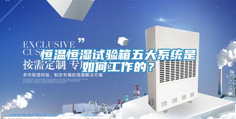 恒溫恒濕試驗箱五大系統是如何工作的？