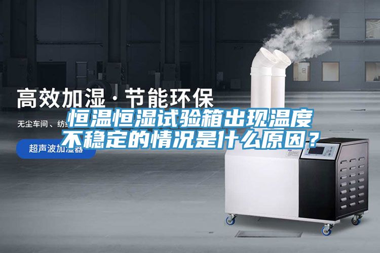 恒溫恒濕試驗箱出現溫度不穩定的情況是什么原因？