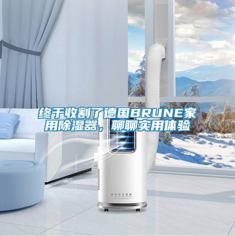 終于收割了德國B(niǎo)RUNE家用除濕器，聊聊實(shí)用體驗