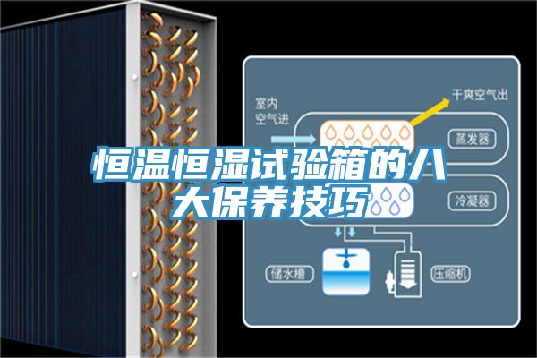恒溫恒濕試驗箱的八大保養技巧