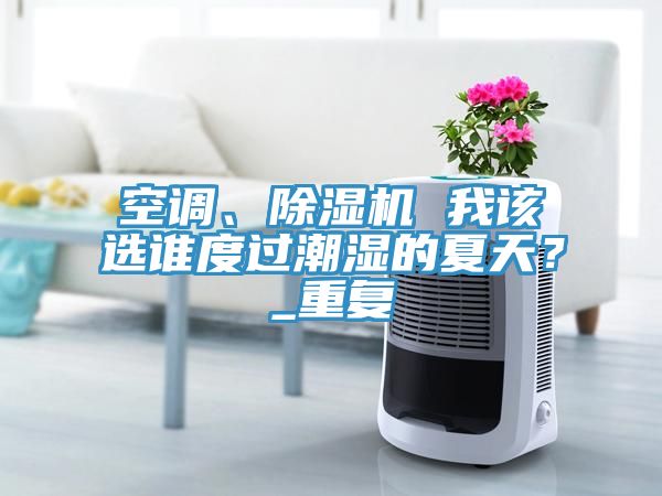 空調、除濕機 我該選誰(shuí)度過(guò)潮濕的夏天？_重復