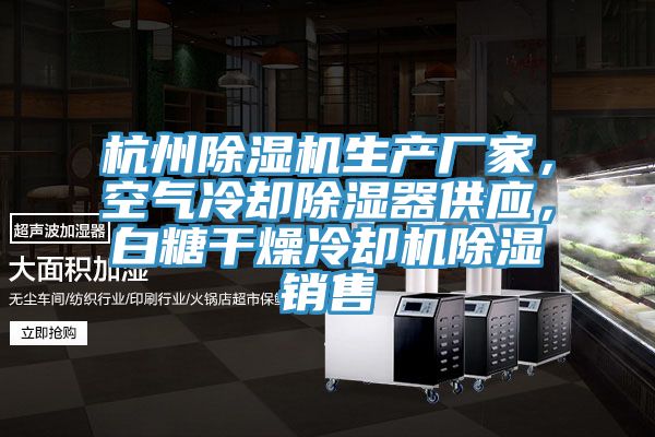 杭州除濕機生產(chǎn)廠(chǎng)家，空氣冷卻除濕器供應，白糖干燥冷卻機除濕銷(xiāo)售