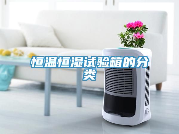 恒溫恒濕試驗箱的分類(lèi)