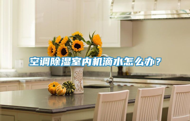 空調除濕室內機滴水怎么辦？