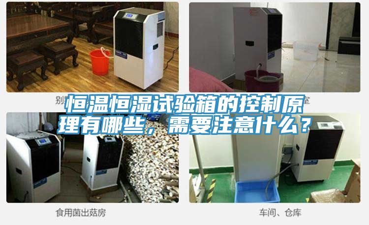 恒溫恒濕試驗箱的控制原理有哪些，需要注意什么？