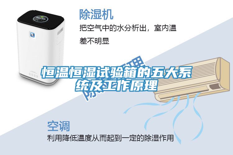 恒溫恒濕試驗箱的五大系統及工作原理