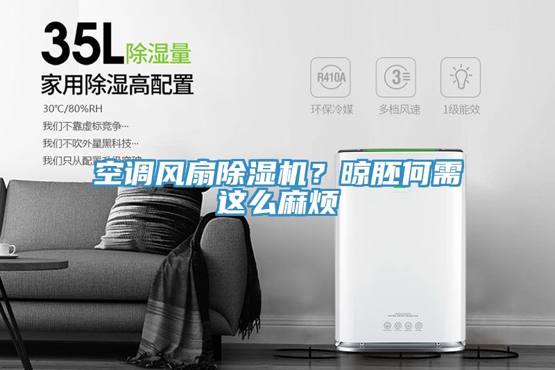 空調風(fēng)扇除濕機？晾胚何需這么麻煩